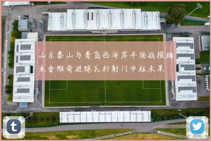 山东泰山与青岛西海岸半场战报梅米舍维奇进球瓦科射门中柱未果